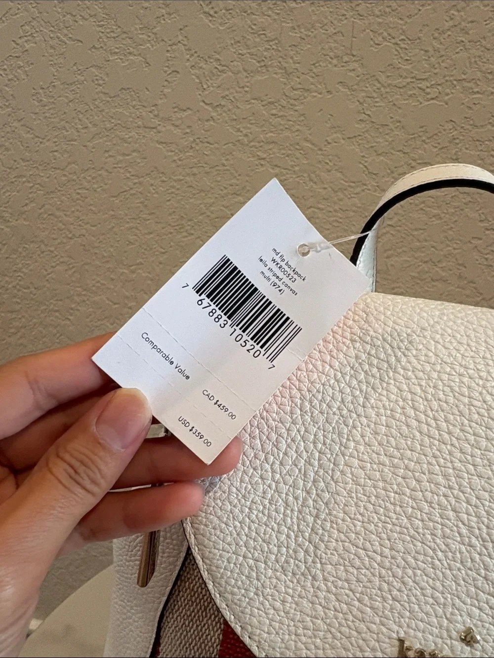 NWT Kate Spade New York Medium Flap Backpack